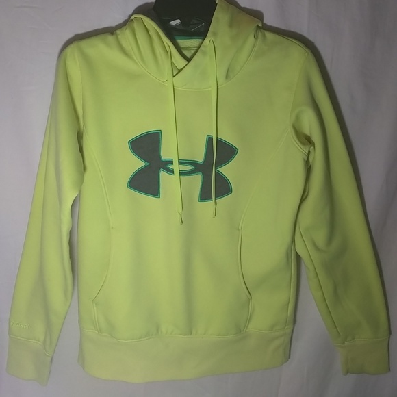 under armour hoodie yellow